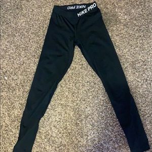 black nike leggings